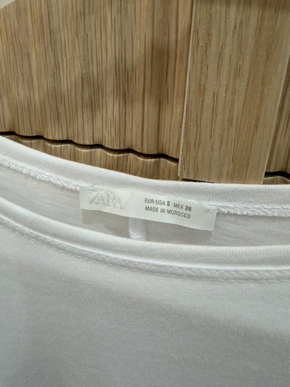 ZARA COMBINATION RUFFLE TOP - Picture 3 of 3